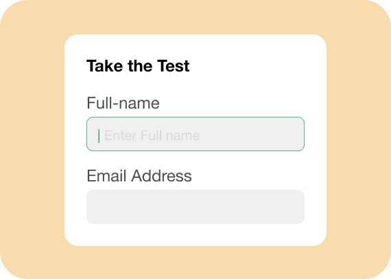 Illustration of an application form